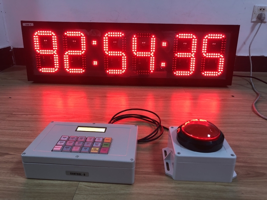 Wireless Control Digital Led Clock With Carry Case